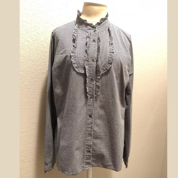 J. Crew Factory Tops - J.crew checkered button up